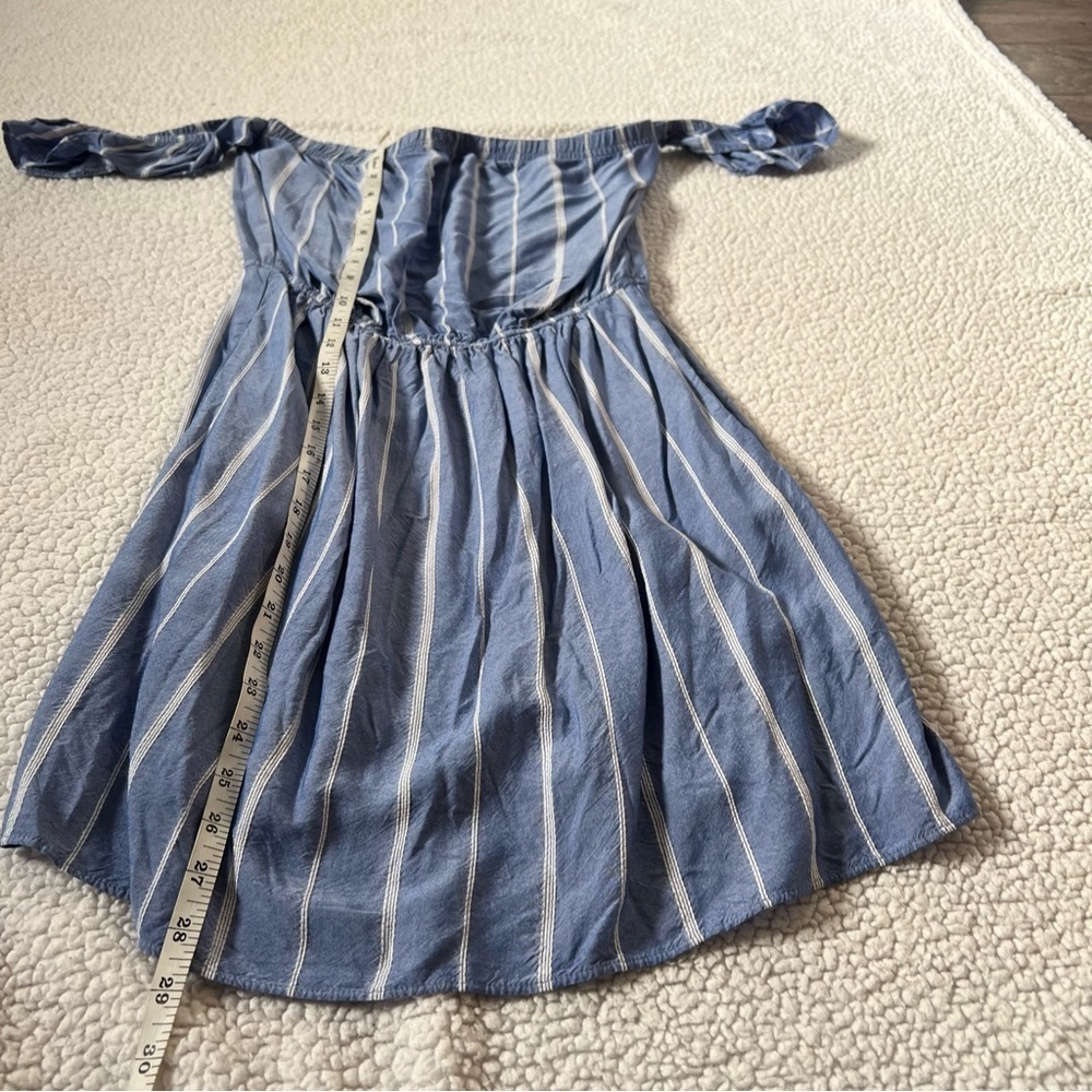American Eagle Ruffled Off Shoulder Mini Dress - Picture 8 of 11